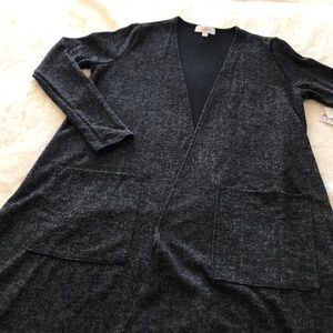 LuLaRoe | Charcoal Gray Sarah Duster Cardigan